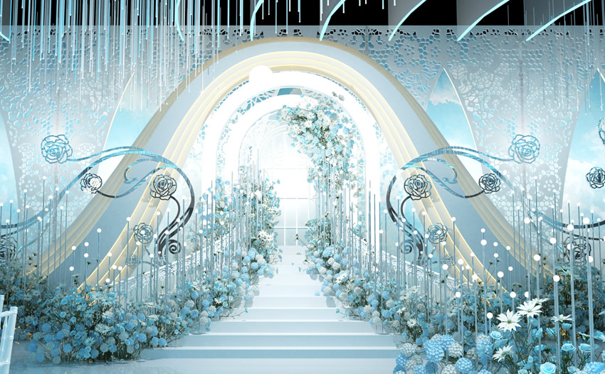 晋宁釡香烙馍村水晶厅效果展示